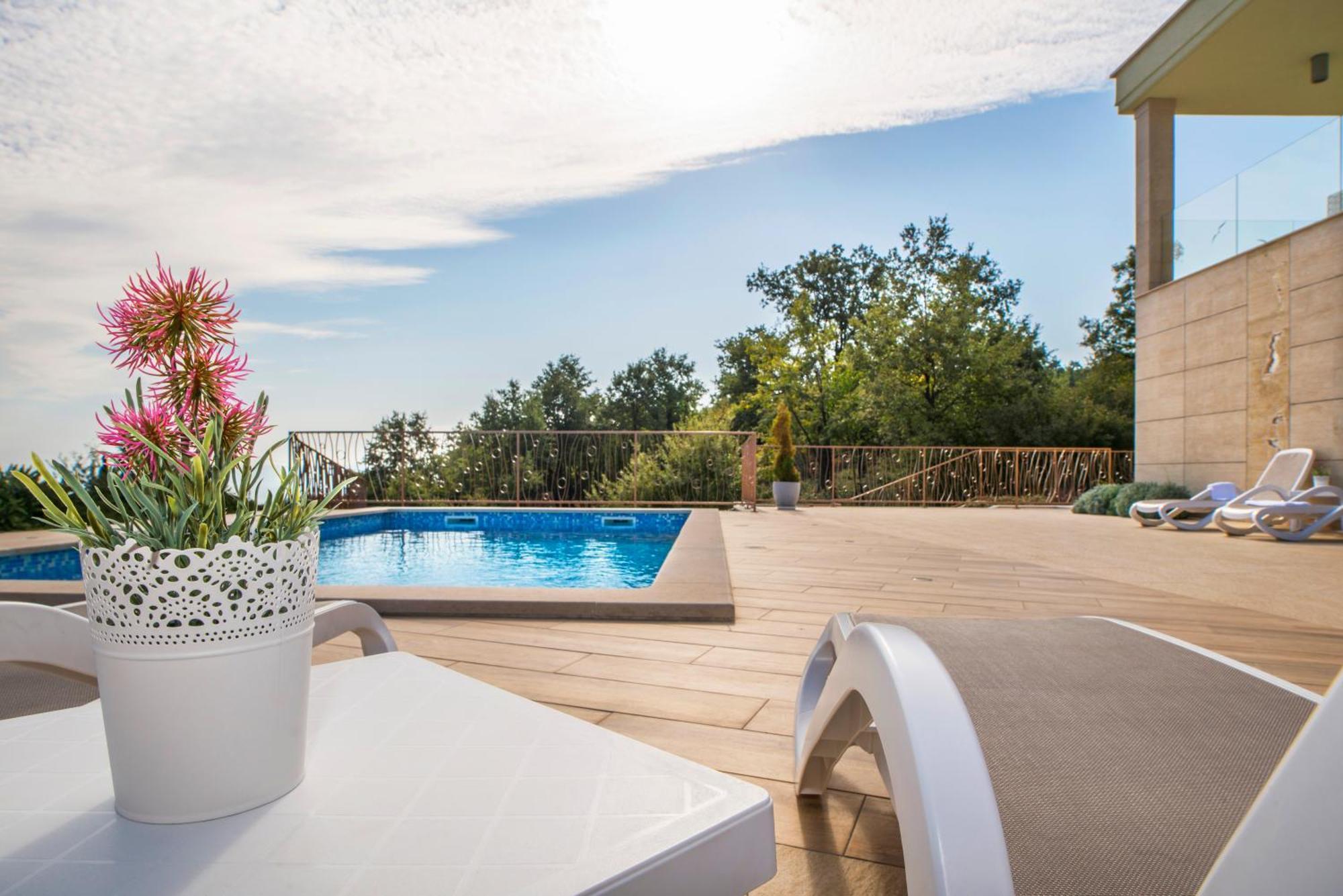 Villa Luce Labin  Eksteriør billede